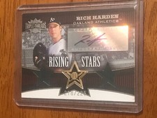 2006 Topps Triple Threads Rising Stars 218/225 Rich Harden #110 Auto 2 Patches