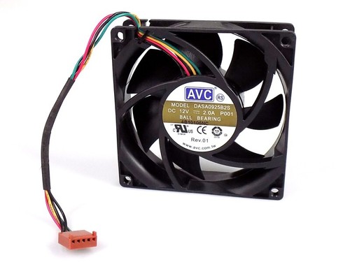 HP 511774-001 DASA0925B2S-P001 12V Gehäuse Fan Lüfter Kühler 92x92x25mm, TOP, OK