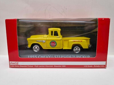 # 43001 Motor City Classics Chevy Stepside Pickup 1955 COCA COLA 1:43 MIB unopen