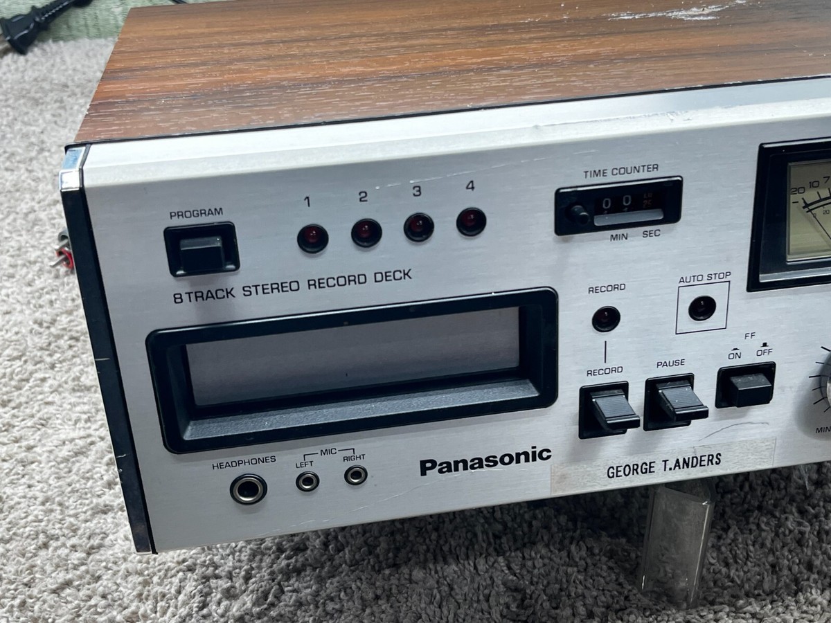 PANASONIC RS-808 8 TRACK TAPE RECORDER PARTS/REPAIR 63995 | eBay