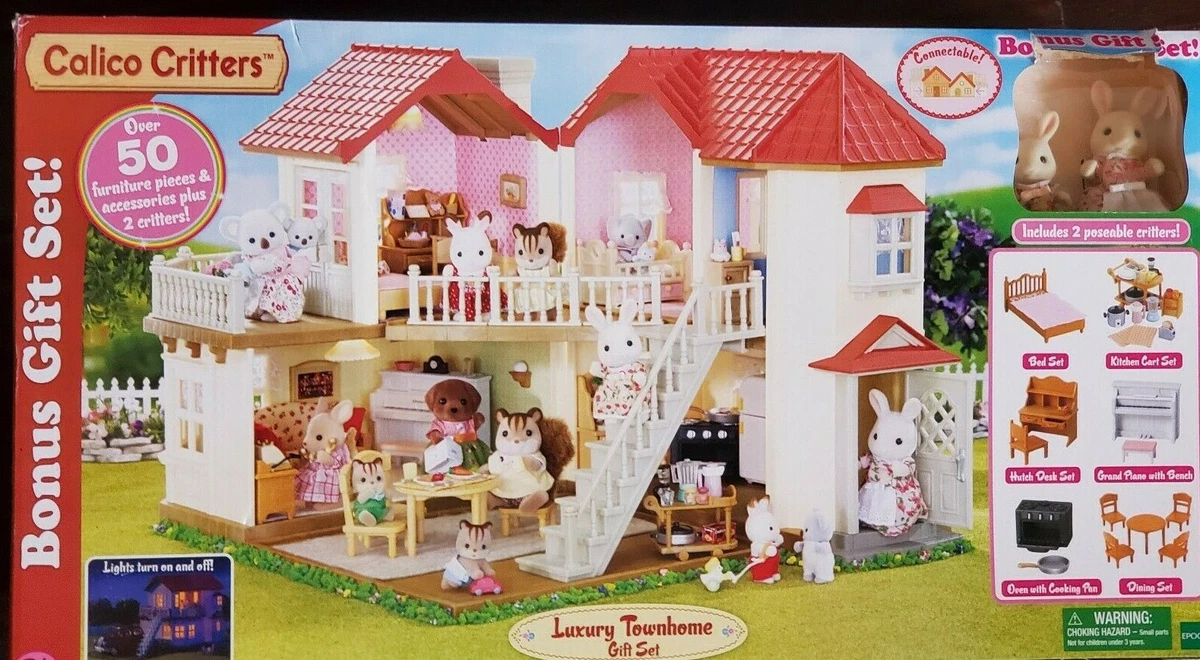 Calico critters luxury best sale townhome
