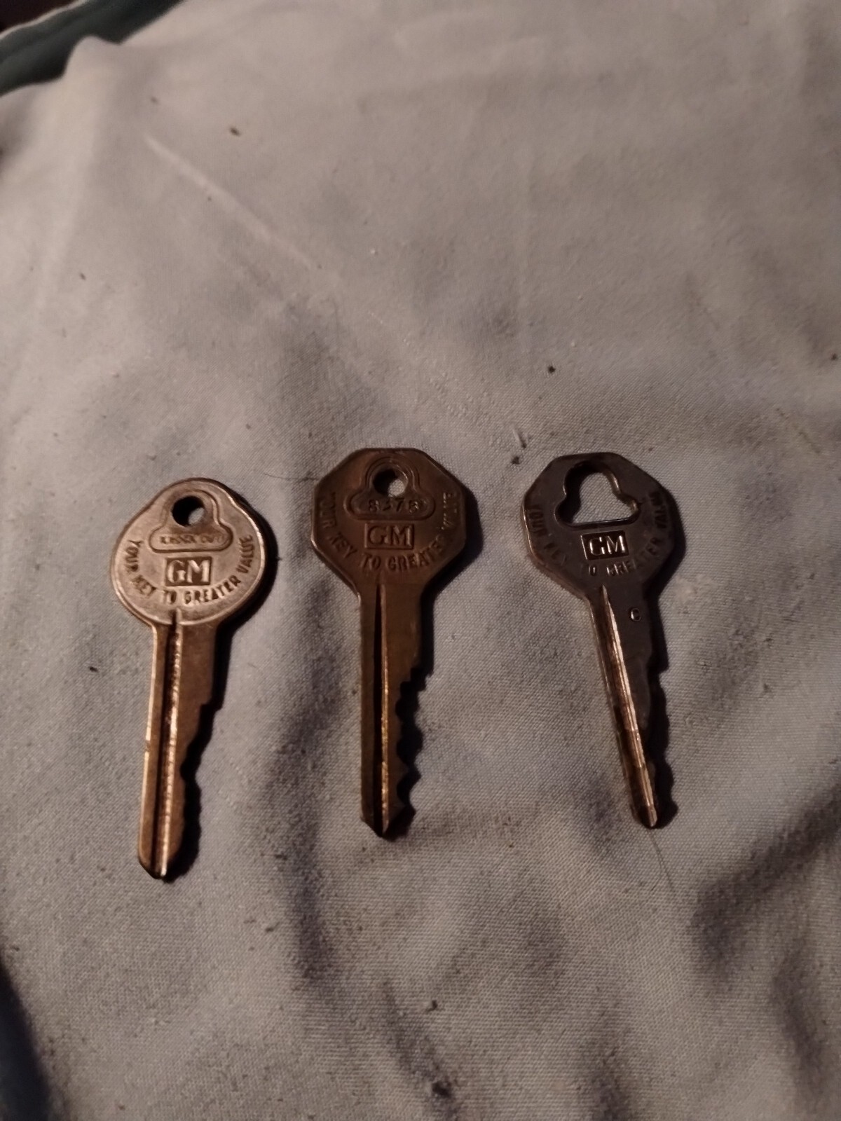 Lot of 3 Vintage GM Keys eBay