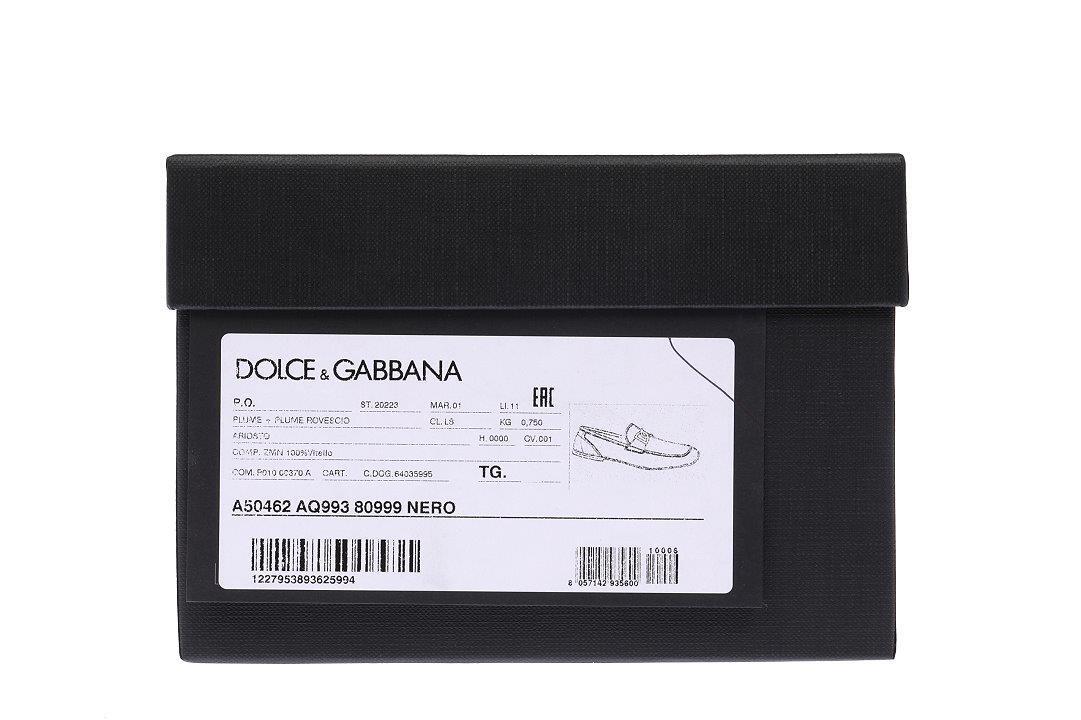 【関税&送料込】Dolce & Gabbana Dolce Gabbana Dg Leather Sho DG polished leather loafers in black - Dolce Gabbana | Mytheresa