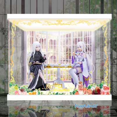 Display Box Light Fit KADOKAWA 1/7 Echidna Emilia Tea Party ver. Figure