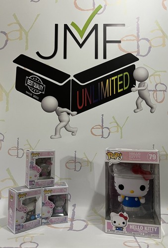 Funko Pop! Jumbo +4 Hello Kitty 50th Anniversary Funko Pop - Set of 4 NEW - 第 1/7 張圖片
