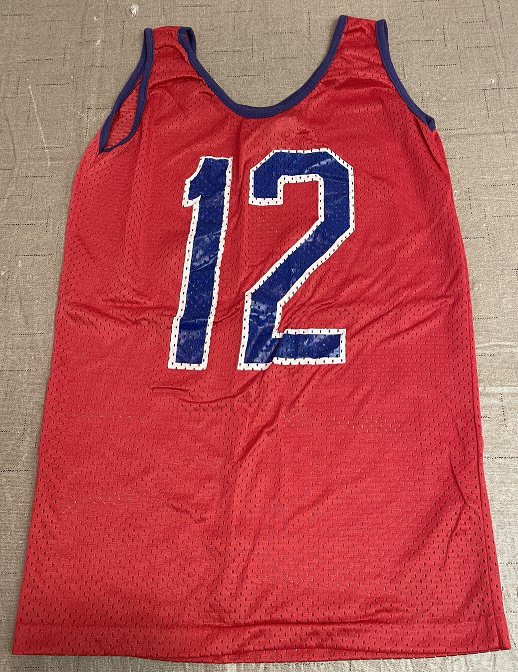 Vintage 70’s Allison Basketball Jersey Size Medium Re… Gem