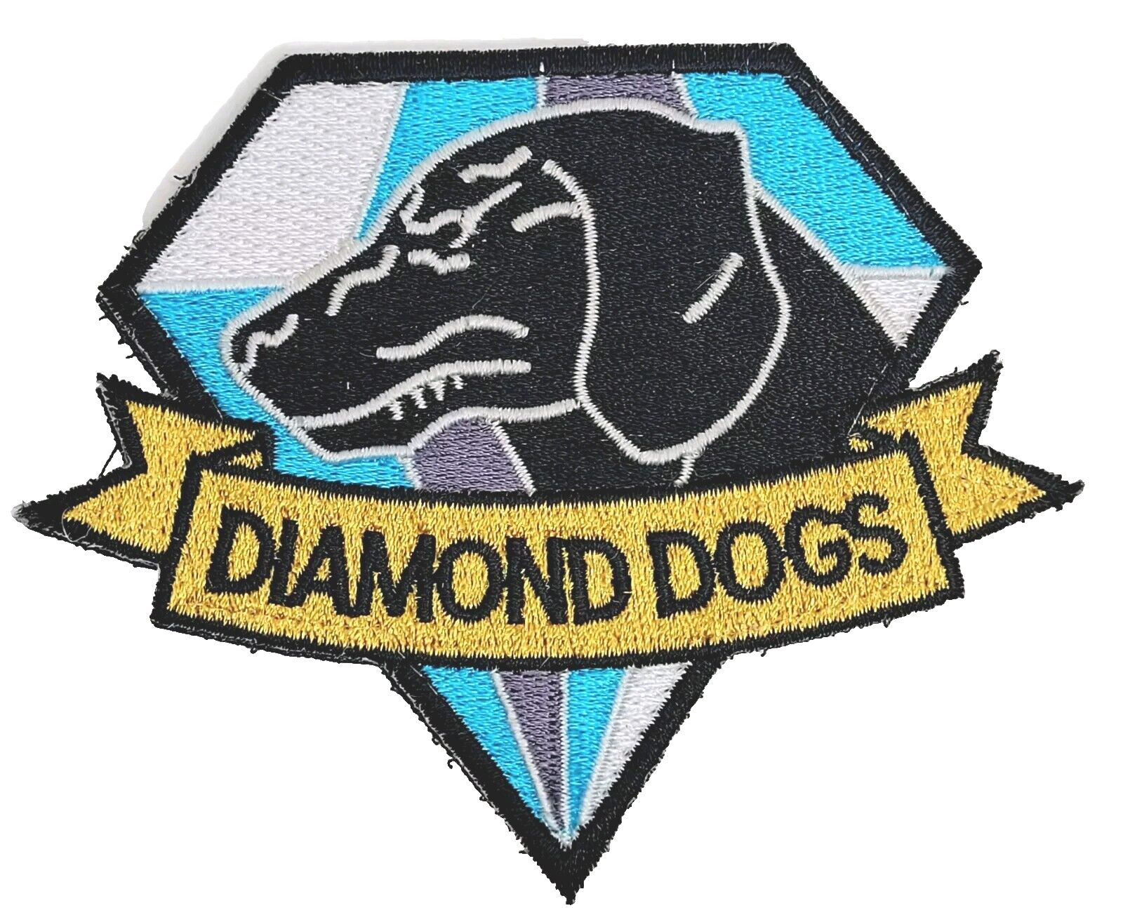 Metal Gear Solid Diamond Dogs Tactical Embroidered Patch 3.5x3 Inches