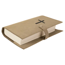 Leatherette Book/Bible Cover with Snap Closure (Pack of 10)