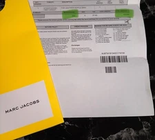 Medium Yellow Marc Jacobs bag thats brand new