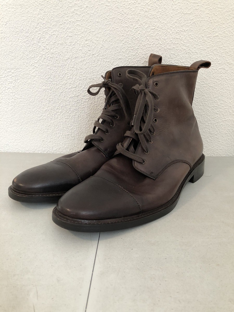 The Men\'s Store at Bloomingdale\'s Cap Toe Boot Brown Size 10.5 Bloomingdale main image 3