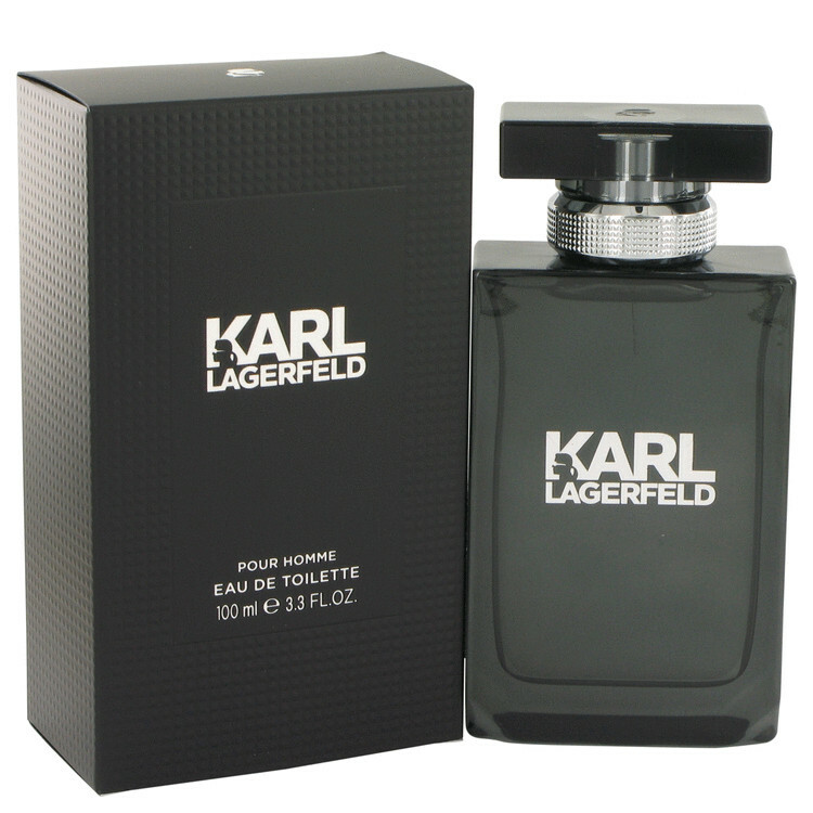 KARL LAGERFELD EAU DE TOILETTE SPRAY POUR HOMME 3.3 Oz / 100 ml