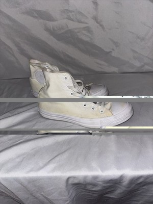 Converse All Star Chuck Taylor Unisex Shoes High Top White Women s 8 Men s 6