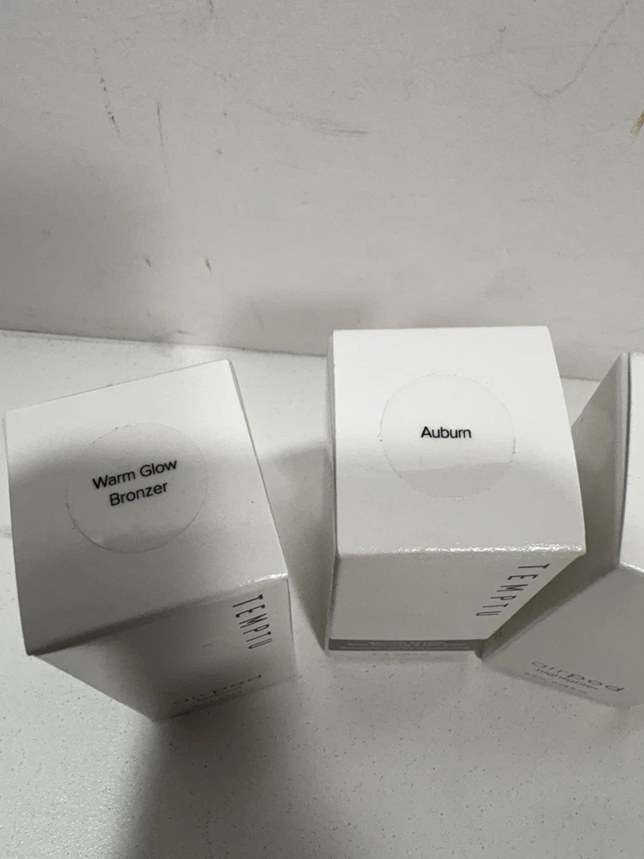 Temptu Air Pod Lote de 4 Set Iluminador Bronceador Rubor Color de Cabello Aerógrafo NUEVO Foto 4 de 4