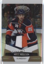 2010-11 Certified Mirror Gold Materials Prime 11/25 Matt Moulson #91 2d8