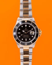 Rolex Submariner 40mm 16613LN Two Tone Yellow Gold