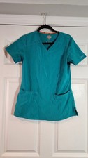 Dickies Women's Teal Scrub Top S