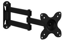 MountIt Small TV Monitor Wall Mount Arm VESA Wall Mount Bracket Fits 19 2...