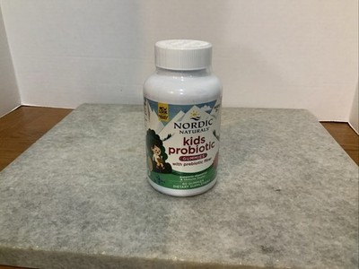 Nordic Naturals Kids Probiotic Gummies - 1.5 Billion Live Cultures, 60 Count
