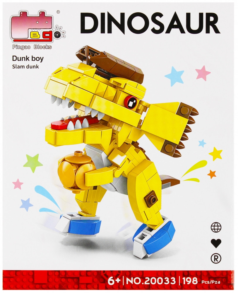 5904335890464 Конструктор Klocki Dino 198л MEGA CREATIVE 526059 МЕГА КРЕАТИВ 3790₽
