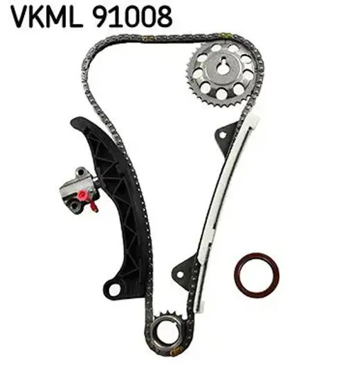 Timing chain kit Simplex VKML 91008 SKF for TOYOTA DAIHATSU CITROËN PEUGEOT