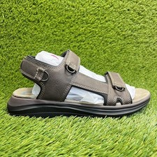 Dockers Bradburn Mens Size 8W Brown Black Beach Walking Outdoor Sport Sandals