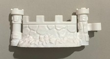 2003 Fisher Price Little People Castle White Fence For Royal Kingdom Stone Wall