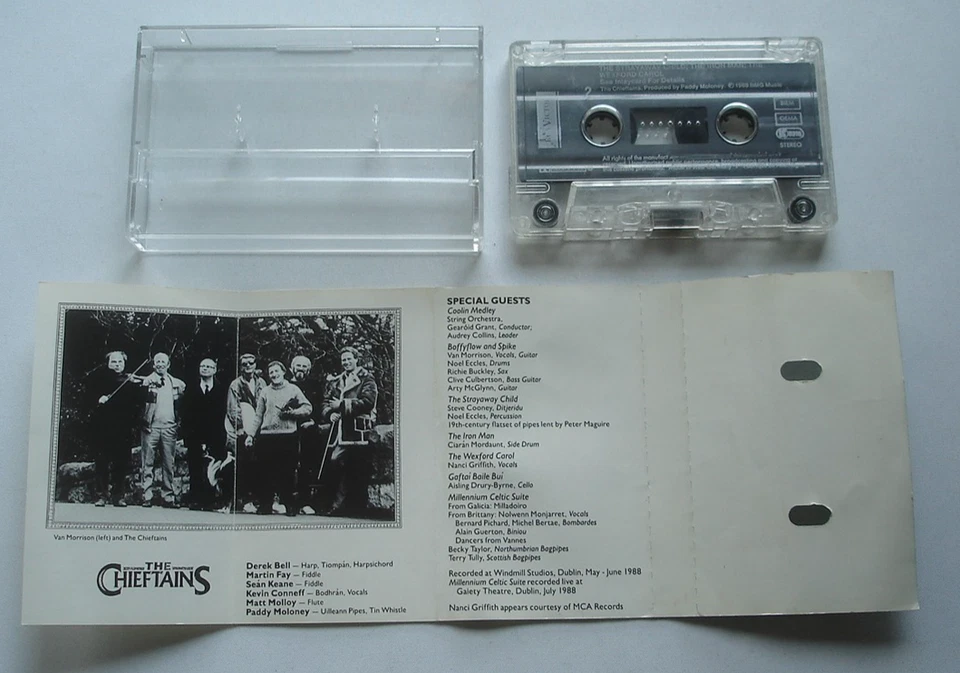 The Chieftains - A Chieftains Celebration Cassette Tape - TESTED - Image 3 of 4