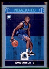 2017 NBA HOOPS BLUE DENNIS SMITH JR. MAVERICKS #259 ROOKIE CARD. rookie card picture