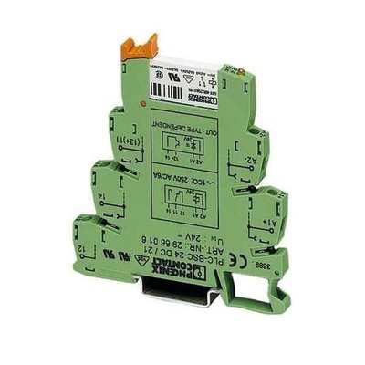 10 Stk. Phoenix Contact PLC-Interface PLC-RSC- 24UC/21AU Schaltrelais 2966278