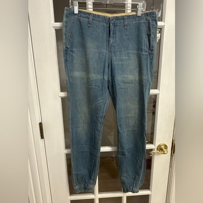 RAG & BONE Women's Cuffed Hem Pajama Jeans in Drakes Size 29