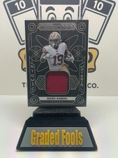 2022 Panini Obsidian #AM-DSA - Deebo Samuel - Atomic Materials - ser# 44/125