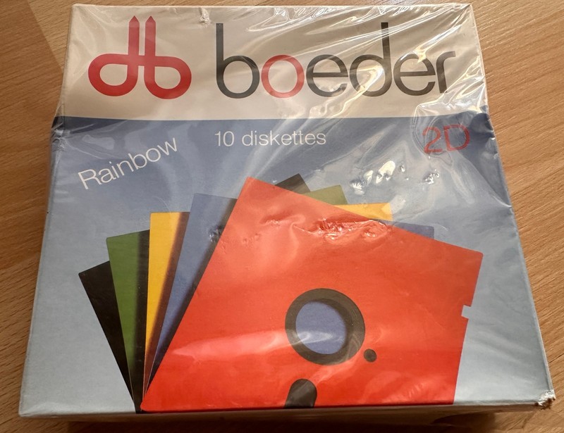 Commodore c64 5.25 2D Floppy Disks, Unused, Original Packaging