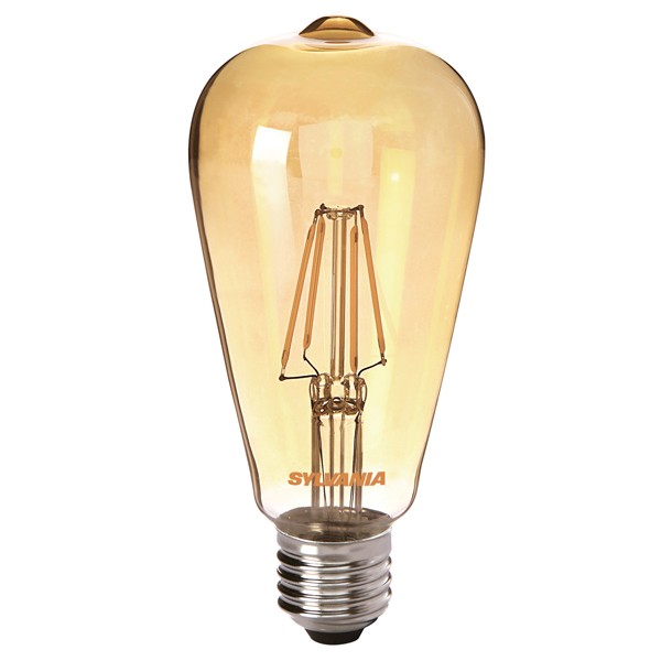 LED Squirrel Cage SYLVANIA Toledo 4w E27 Gold - Image 2