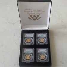 2015-S First Strike Proof Presidential Dollar Coins Set PCGS PR 69 DCAM 
