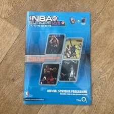 NBA Europe live Miami heat V New Jersey nets Game Program | NBA London 2008