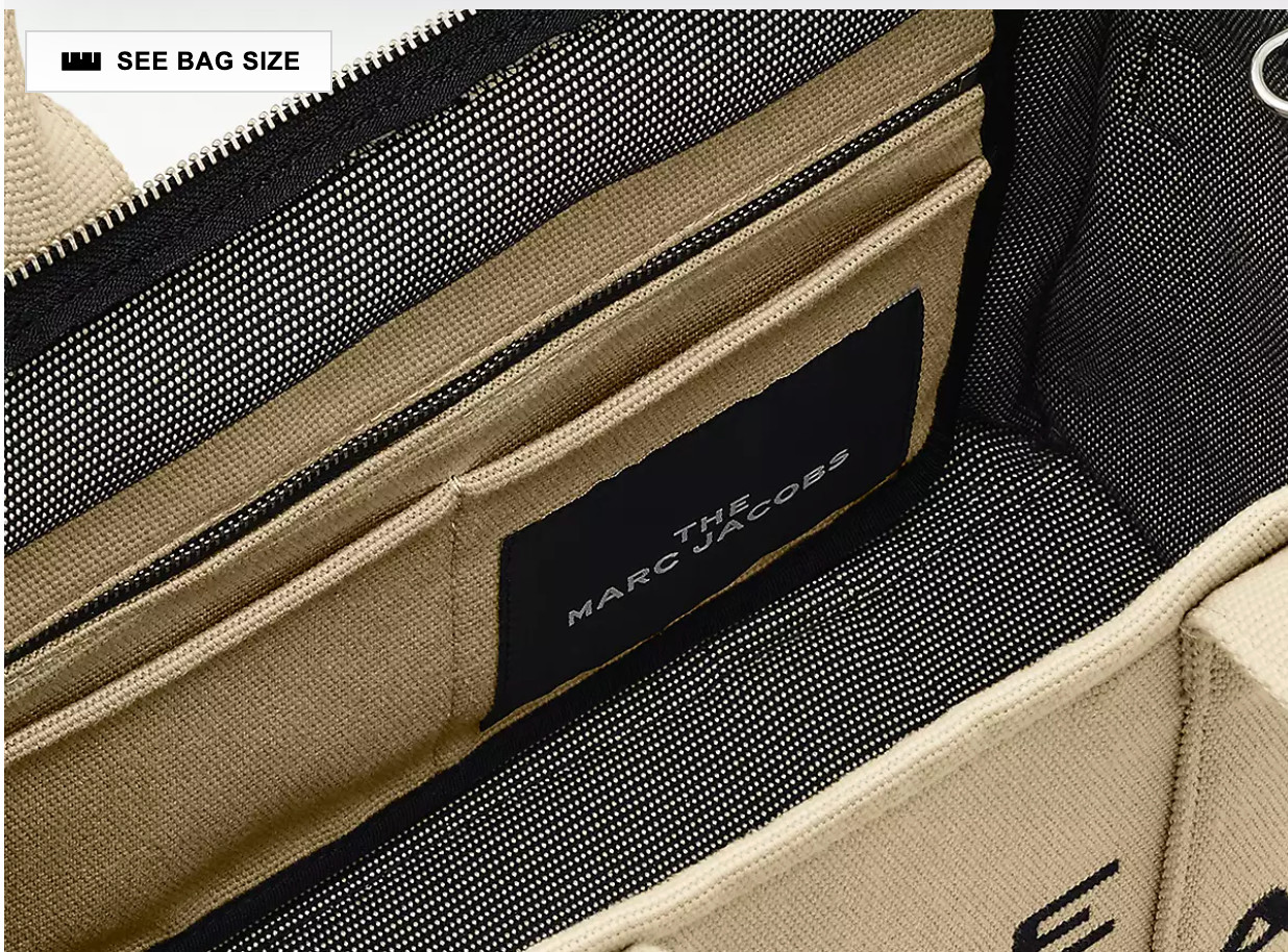 The Jacquard Medium Tote Bag  M0017027 image 5