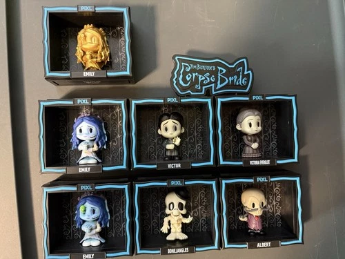 GOLD Emily Thrilljoy PIXL Corpse Bride!!! SUPER RARE 1/108 Complete Set