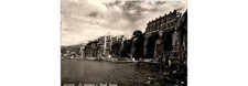 Sorrento Italy Postcard Hotel Sirene & Beach View Coastal Scene Napoli 1960s