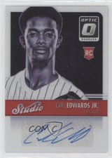 2016 Panini Donruss Optic Studio Signatures Carl Edwards Jr Rookie Auto RC da9