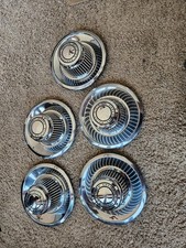 Corvette Chevy Rally Wheel Center Caps Super Nice No Dents No Pitting Dated 1983
