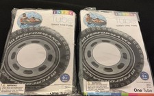 Intex Inflatable 36" Giant Tire Tube For Swimming Pool/Lake/Ocean New Lot Of 2