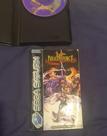 Dragon Force Sega Saturn PAL Complete