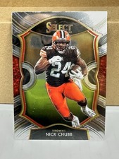2020 Panini Select Football Nick Chubb Prizm #26 Concourse Browns