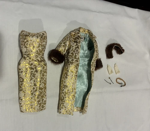 Mattel - Vintage 1959-1960 Evening Splendor Barbie Doll Outfit Pieces