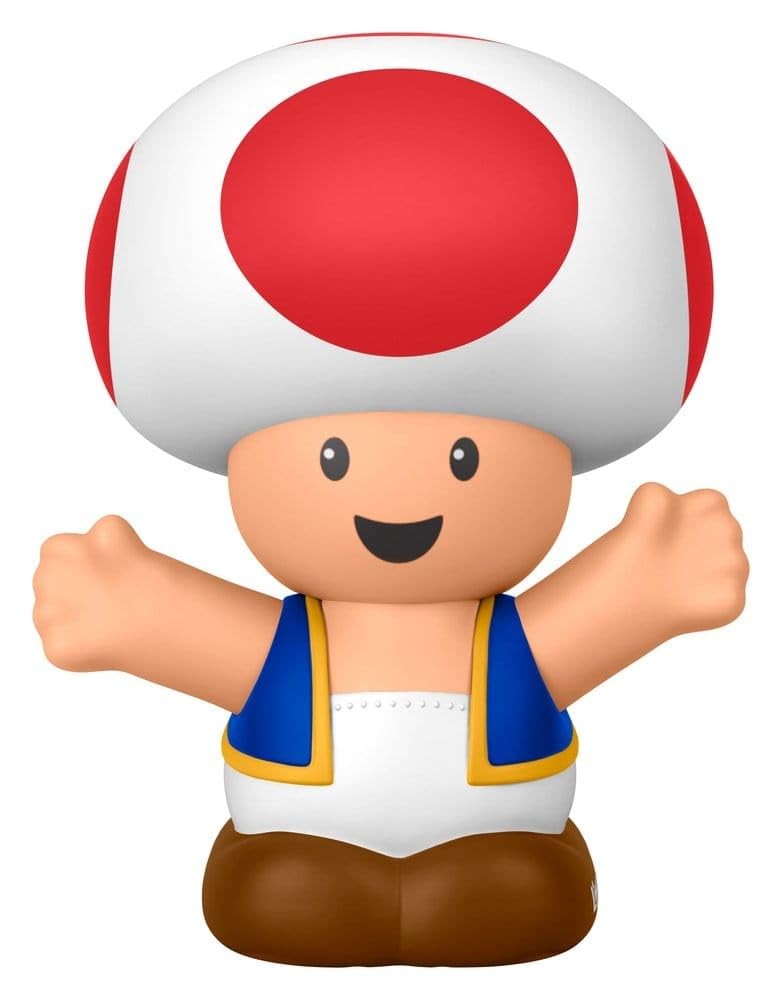 My Mario Fisher-Price Little People 7 cm, My Mario Toad FigureAction Figures For