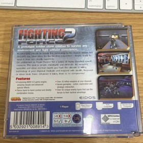 Fighting Force 2 - Sega Dreamcast Videospiel Battle War Fighting - H&uuml;lle defekt