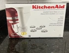 KitchenAid KPEXTA Gourmet PASTA PRESS Stand Mixer Attachment - 6 Discs Brand New