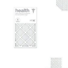 AIRX WICKED CLEAN AIR 14x25x1 MERV 13 Pleated Air Filter Made in USA Box of 6