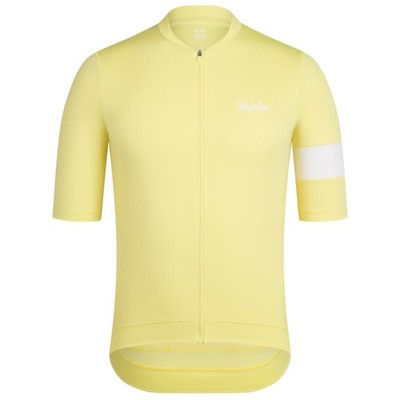 Rapha Herren Core Radtrikot atmungsaktiv feuchtigkeitsableitend gelb