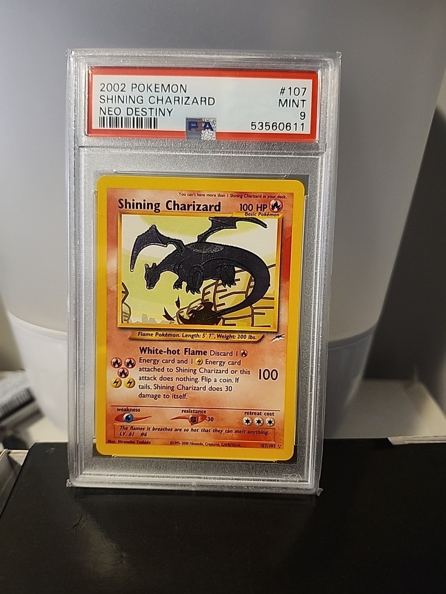 ひかるリザードン Shining Charizard Neo Destiny Pokemon Shining Charizard Neo Destiny 1st Edition Secret
